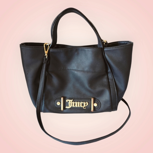 Juicy Couture Vintage Y2K Handbag In Black. Stunningly Beautiful JC Designer Bag - Picture 1 of 16